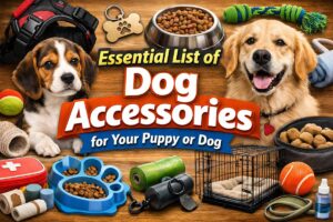 Essential List of Dog Accessories for Your Puppy or Dog