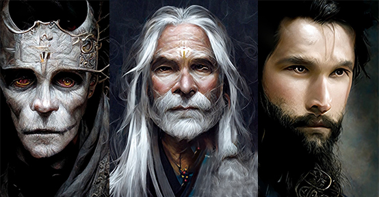 How the characters should look according to the "Lord of the Rings" books.