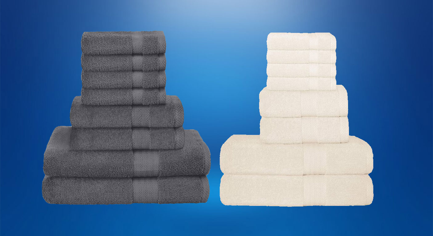 8 Piece Towel Set Drops to Record Low Price at Amazon