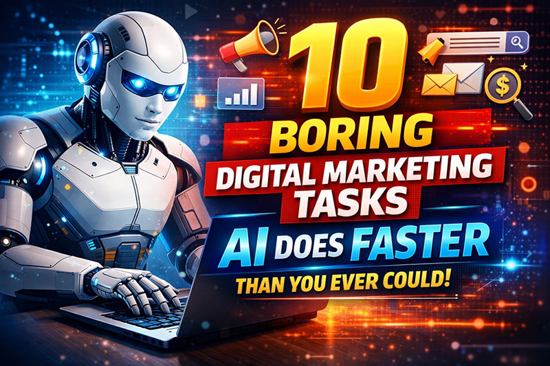 10 Boring Digital Marketing Tasks AI Does Faster Than You Ever Could 10 Boring Digital Marketing Tasks AI Does Faster Than You Ever Could