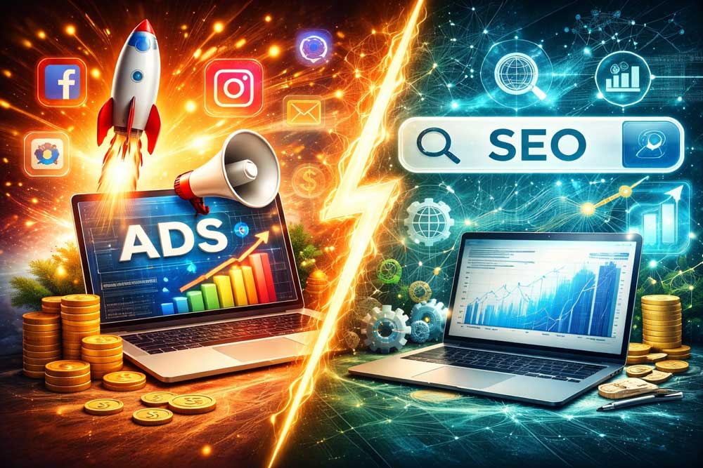 Ads vs. SEO: The Real Answer to Which Grows a Business Faster