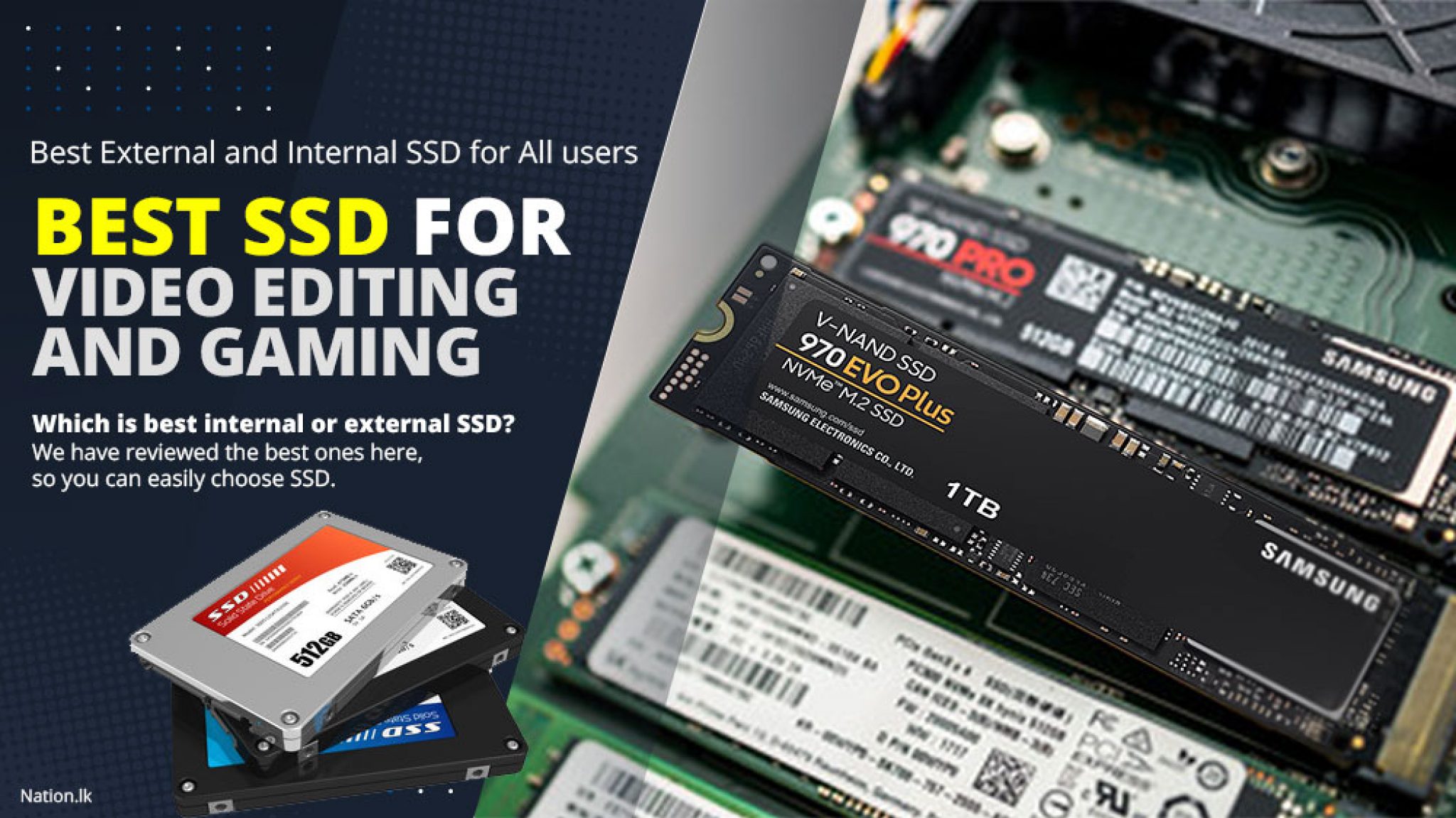Best SSD for Video Editing and Gaming of 2023 (External / Internal