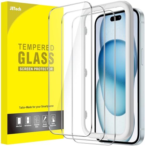 JETech Screen Protector for iPhone 15 Plus in 2024