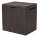 Best Storage for outdoors – Keter City 30 Gallon Resin Deck Box Storage (Weatherproof)