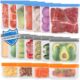 Best Multiuse Reusable Silicone Food Storage Bags – Lerine 18 packs
