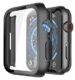 Misxi Apple Watch 45mm Tempered Glass Screen Protector with Case