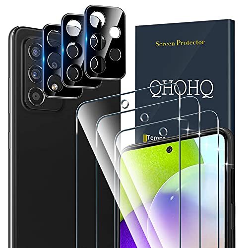 QHOHQ Screen Protector for Samsung Galaxy A52 4G and A52 5G