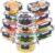 Skroam Glass Food Storage Set – Durable, Versatile Containers for Lunch, Meal Prep, and More!