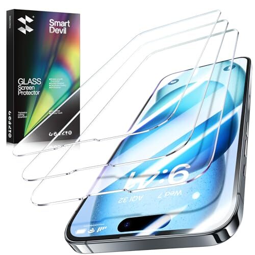 SmartDevil Screen Protector for iPhone 15 in 2024