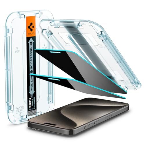 Spigen Privacy tempered glass screen protector for iPhone 11 pro max