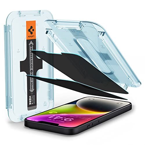 Spigen Privacy Screen Protector for iPhone 13 (GlasTR EZ FIT)