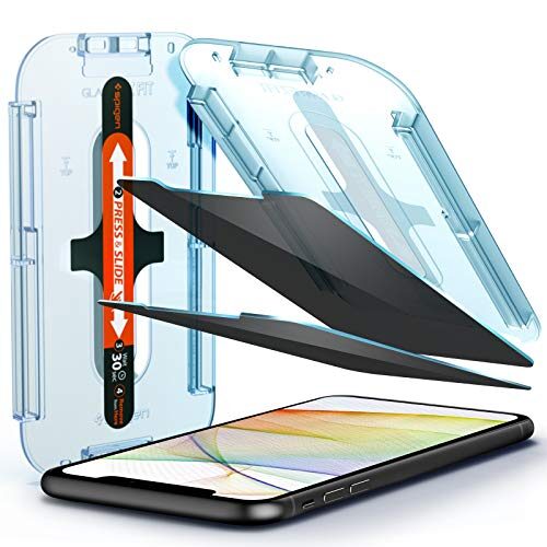Spigen iPhone XR privacy screen protector