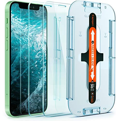 Spigen iPhone 12 mini screen protector (Sensor Protection, GlasTR EZ FIT)