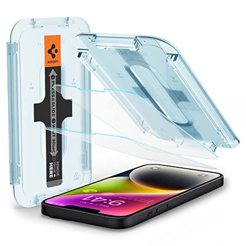 Spigen screen protector for iPhone 14