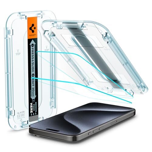 Spigen Screen Protector for iPhone 15 pro